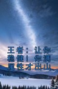 《王者：让你稳健！你满属性才出山》小说全文免费阅读 苏恒张大仙小说阅读